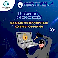 Комитет по вопросам законности, правопорядка и безопасности собрал самые популярные схемы мошенничества.