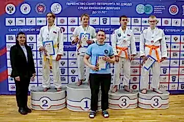 Первенство Санкт-Петербурга по дзюдо среди спортсменов до 15 лет 4