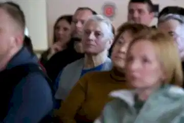 Собрание коллектива с участием Михаила Рахлина 1